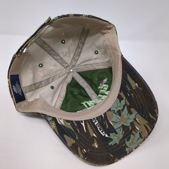Mountain Dew Get Out and Do Strapback Hat Camo One Size Adjustable - Picture 6 of 8